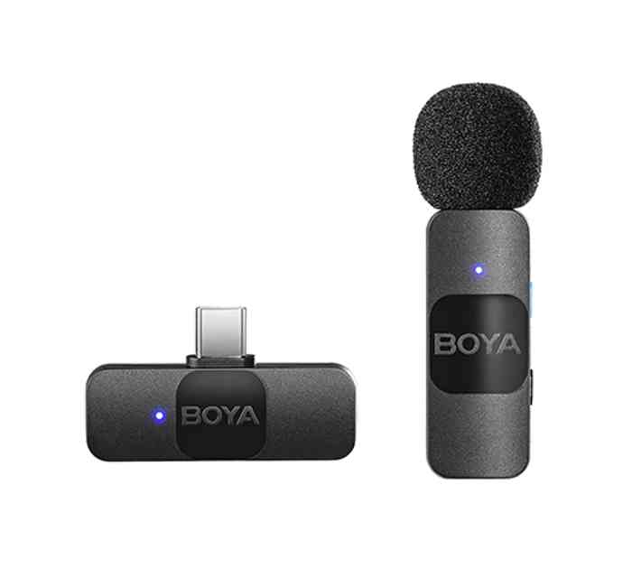 BOYA BY-V10 Ultracompact 2.4GHz  Wireless Microphone for Type-C  device